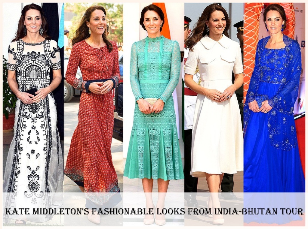 Being Royal: Kate Middleton’s Best Looks From India-Bhutan Tour!